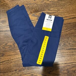 Members mark medium legging workout High-Rise Ankle Legging in Navy with pockets